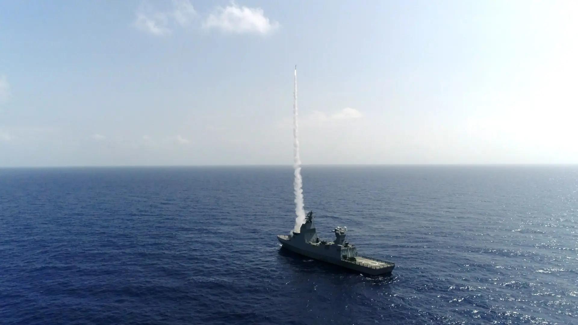 Sa'ar 6-Class Corvette | for missile interception